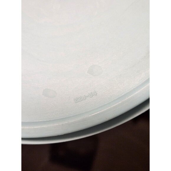 Tupperware Wonderlier Bowl Sheer With Teal Lid Seal 235-21 - Picture 8 of 8